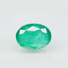 Natural Emerald (Panna) oval mixed cut loose gemstone, report no. 10701D43176