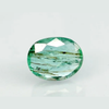 Natural Emerald (Panna) oval mixed cut loose gemstone, report no. 10979D44352
