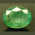 Natural Emerald (Panna) oval mixed cut loose gemstone, report no. 13438D54809