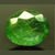 Natural Emerald (Panna) oval mixed cut loose gemstone, report no. 13438D54810