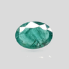 Natural Emerald (Panna) oval mixed cut loose gemstone, report no. 13486D55308