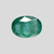 Natural Emerald (Panna) oval mixed cut loose gemstone, report no. 13486D55310