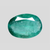 Natural Emerald (Panna) oval mixed cut loose gemstone, report no. 13760D56709