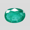 Natural Emerald (Panna) oval mixed cut loose gemstone, report no. 13760D56710