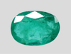 Natural Emerald (Panna) oval mixed cut loose gemstone, report no. 13760D56710