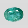 Natural Emerald (Panna) oval mixed cut loose gemstone, report no. 13760D56711