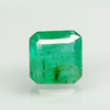 Natural Emerald (Panna) octagon step cut loose gemstone, report no. 6810D26565