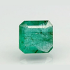 Natural Emerald (Panna) octagon step cut loose gemstone, report no. 6810D26566