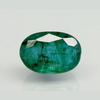 Natural Emerald (Panna) oval mixed cut loose gemstone, report no. 6846D26688