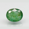 Natural Emerald (Panna) oval mixed cut loose gemstone, report no. 6938D27109