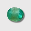 Natural Emerald 4.70 ct oval mixed cut loose gemstone, green, Govt. Lab Certified