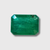 Natural Emerald 2.80 ct octagon step cut loose gemstone, green, Govt. Lab Certified