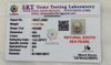 SRT Gems Testing Laboratory certificate SRGTL30801 for Natural South Sea Pearl from Tushar Gems