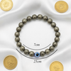 Rich Dhan Bracelet - Pyrite with Evil eye