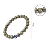 Rich Dhan Bracelet - Pyrite with Evil eye