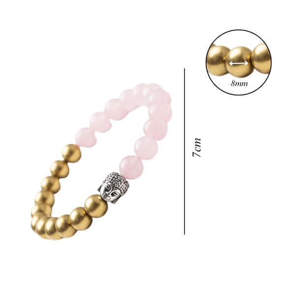 PYRITE & ROSE QUARTZ LOVE & WEALTH