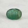 Natural Emerald (Panna) oval mixed cut loose gemstone, report no. SRGTL53675