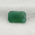 Natural Emerald (Panna) rectangle cut loose gemstone, report no. SRGTL53674