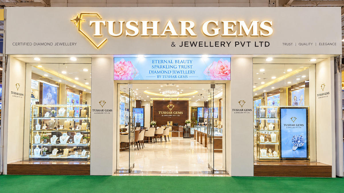 Tushar Gems showroom, Gold Souk Mall, Gurugram