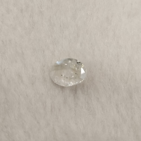 Natural White Sapphire 4.28 Ratti oval loose gemstone - Tushar Gems
