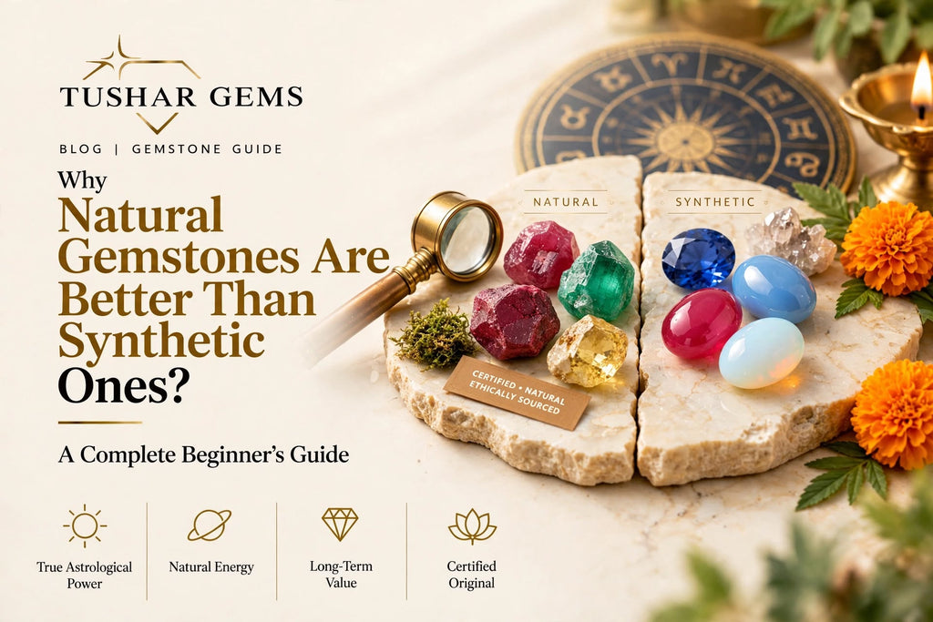 Why natural gemstones are better than synthetic ones – Tushar Gems