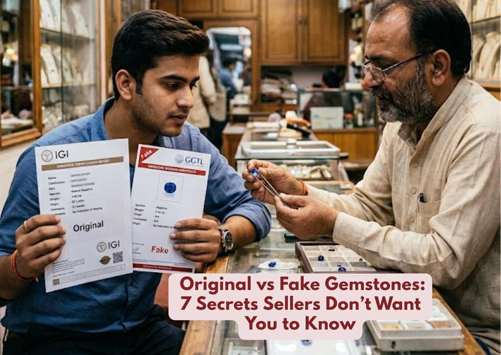Original vs Fake Gemstones: 7 Secrets Sellers Don’t Want You to Know.