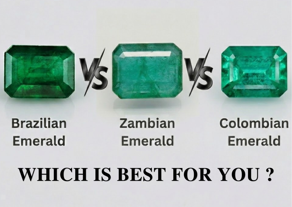 Difference Between Colombian , Zambian , and Brazilian Emeralds