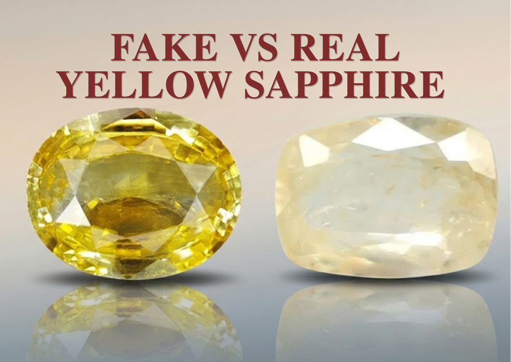Real vs Fake Yellow Sapphire : The Identification Guide