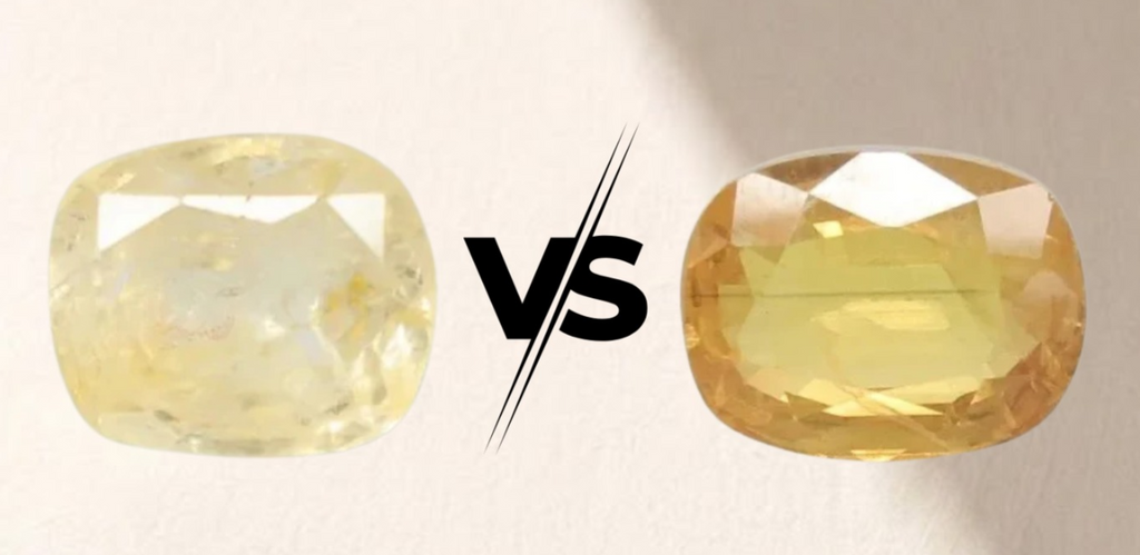 Treated vs Untreated Yellow Sapphire know the real difference