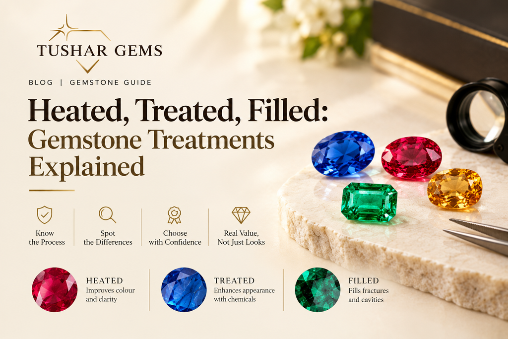 Heated, Treated, Filled: Gemstone Treatments Explained