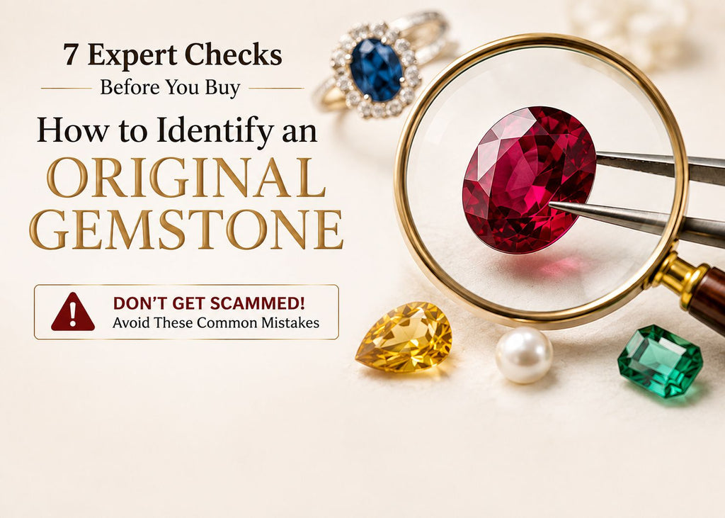 How to Identify an Original Gemstone: 7 Expert Checks Before You Buy