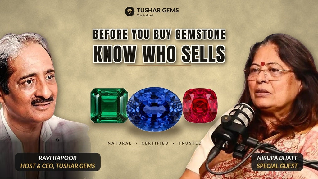 Tushar Gems Podcast with Nirupa Bhatt and Ravi Kapoor