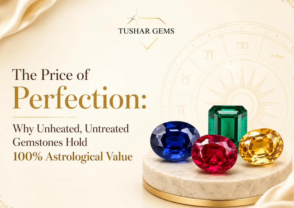 The Price of Perfection - Unheated Untreated Gemstones - Tushar Gems