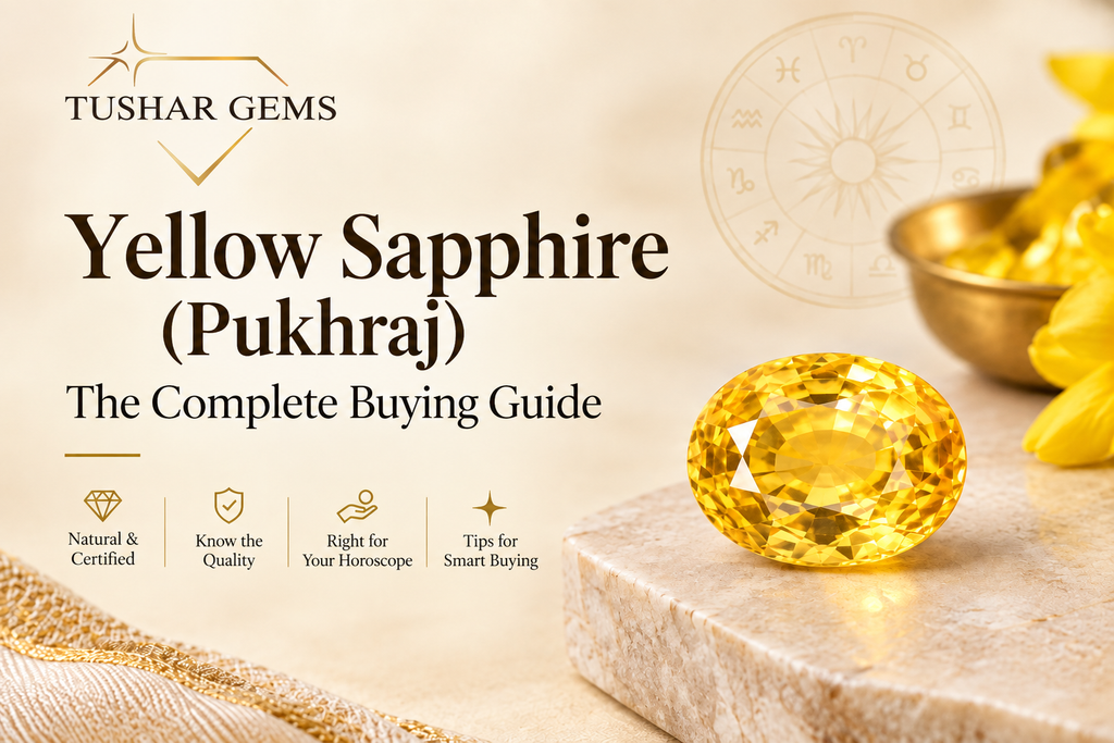 Yellow Sapphire (Pukhraj) buying guide - Tushar Gems
