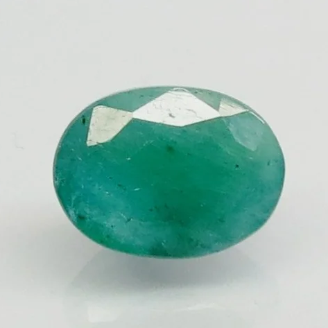 Natural Emerald | Oval Mixed Cut | Govt. Lab Certified No.: 6938D27079 image 0