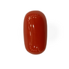 NaturalRed Coral | Certified| Oval CutGemstone Summary No. IGCDKBAJ44887 image 1