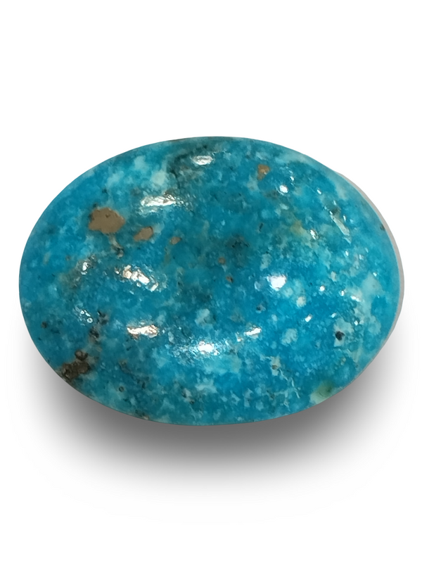 Natural Turquoise | IGC Certified | Oval | Sea Blue with MatrixCertification Number: IGCDKBAJ44699 image 1