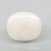 Natural White Opal 8.46 Ratti | Certified Australian Opal Gemstone | Oval Cabochon image 0