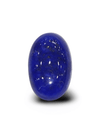 Natural Lapis Lazuli |Govt. Lab Certified | Oval Cabochon | Deep Blue with Pyrite Certificate No.: IGCDKBAJ42516 image 0