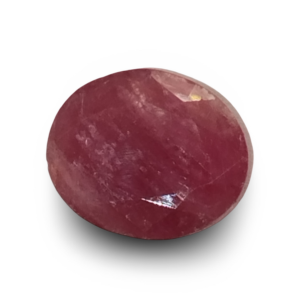 6.39 Ratti Natural Ruby | Oval Cut | IGC Certified no IGCDKBAJ44817 image 0