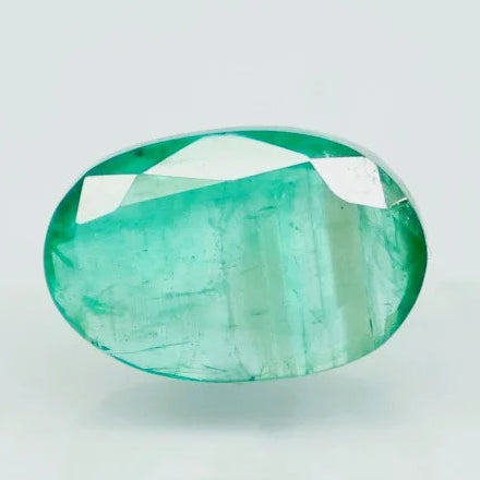 Natural Emerald | Govt. Lab Certified | OvalMixed Cut Report No- 10701D43177