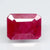 Natural Ruby | Octagon Cut | Untreated | Govt. Lab Certified | 10724D43222