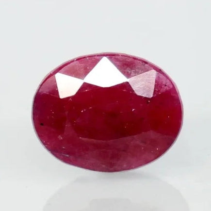 Natural Ruby | Oval Cut | Untreated | Govt. Lab Certified | 10724D43356
