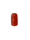 NaturalRed Coral | Certified| Oval CutGemstone Summary No. IGCDKBAJ44953 image 1