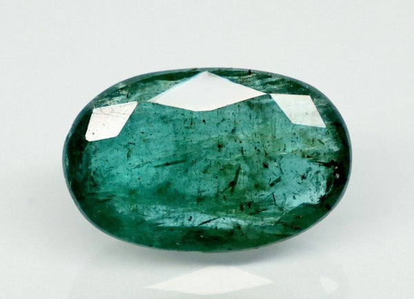 Natural Emerald Oval Mixed Green Report No.12938D53287