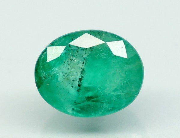 Natural Emerald Oval Mixed Green Report No.12938D53298