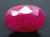 Natural Purplish Red Ruby |8H50| Certified | Oval Mixed Cut Report No. 12939D53306