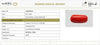 Govt. Lab certificate of authenticity - Report No. 13486D55321
