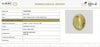 IIGJ Certificate 13487D55330 – Natural Cat's Eye
