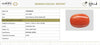 Govt. Lab certificate of authenticity - Report No. 13487D55345